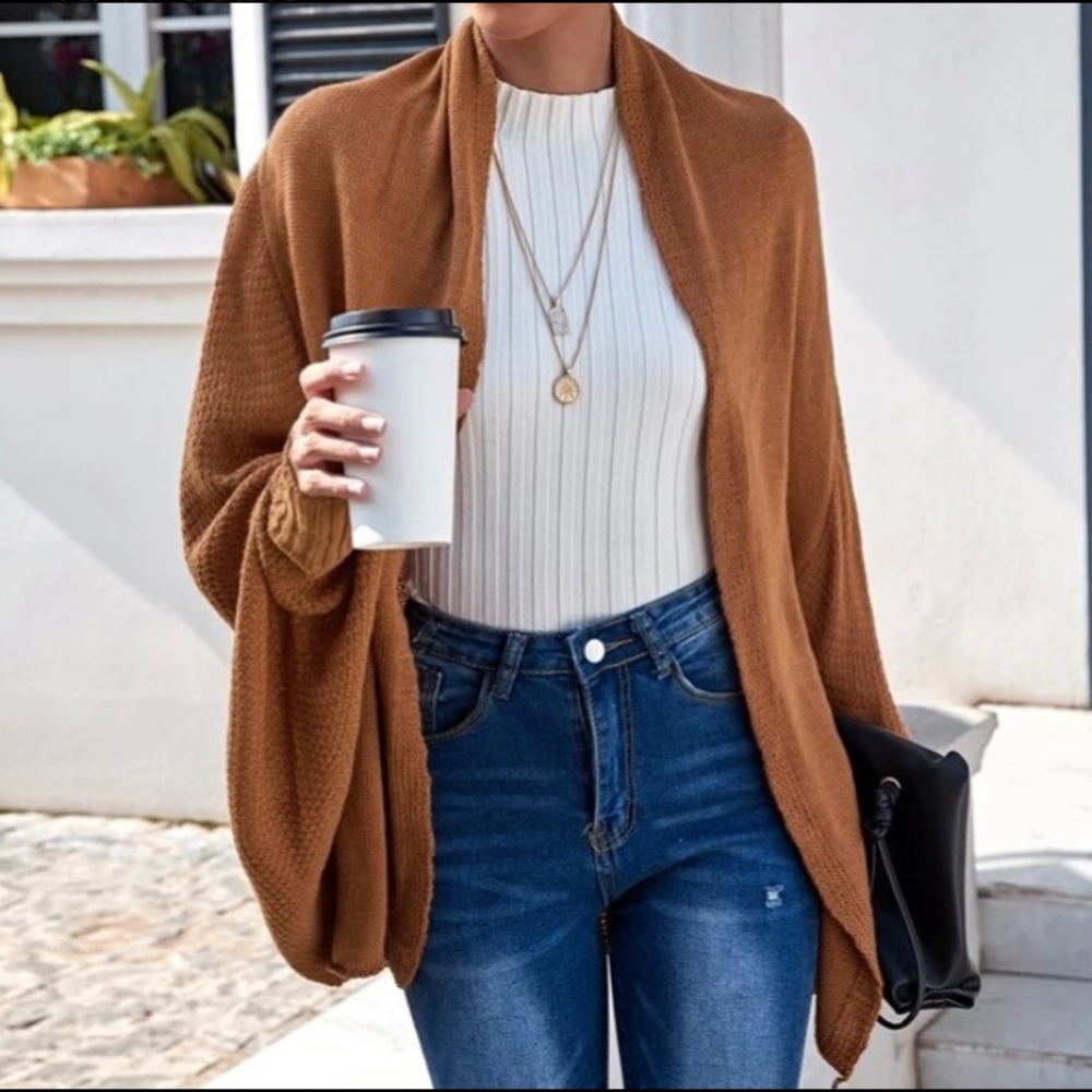 🆕NEW!🛍 Caramel Crush Cozy Cardigan - Picture 4 of 4